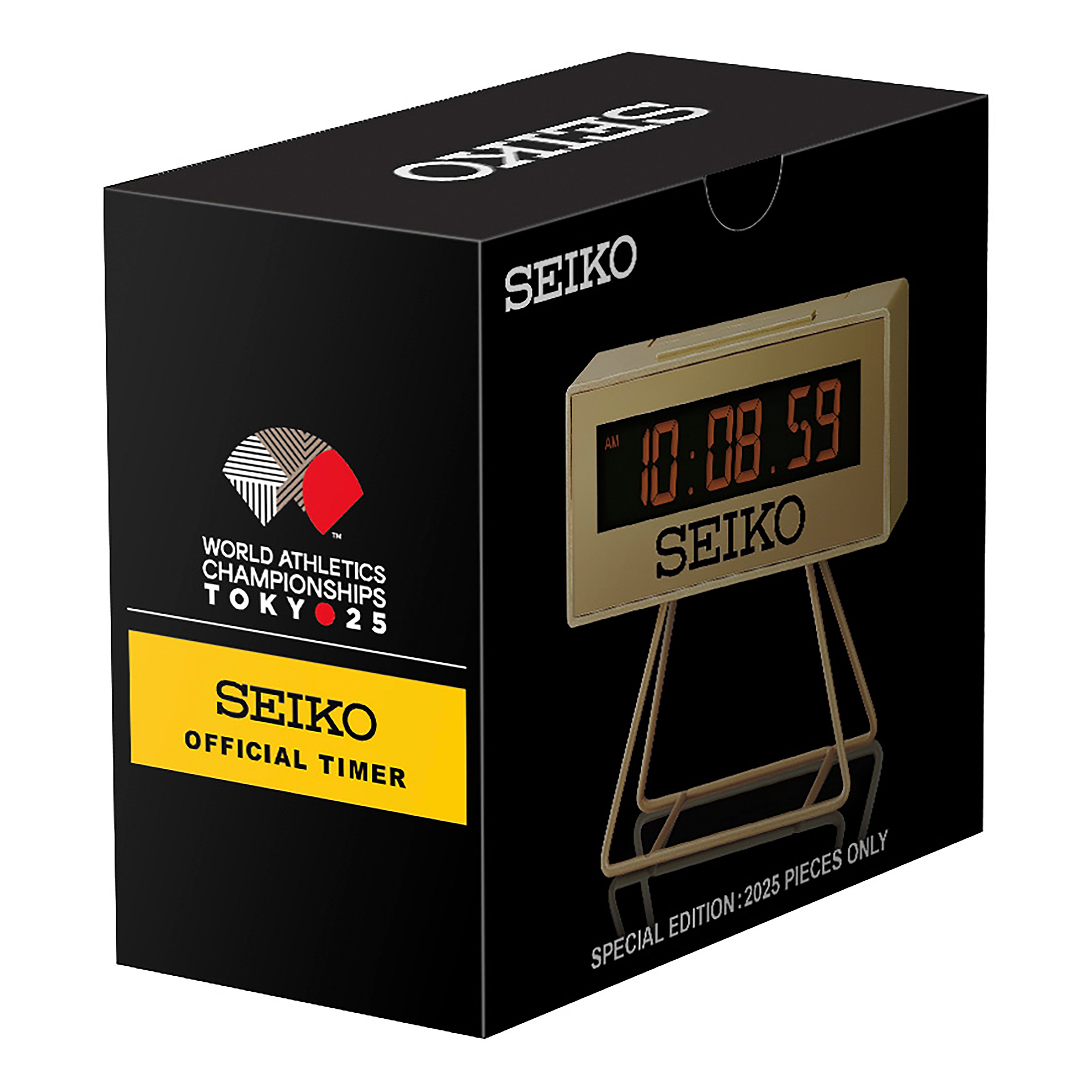 セイコーがオフィシャルタイマーを務める世界陸上が東京で開催。開催を