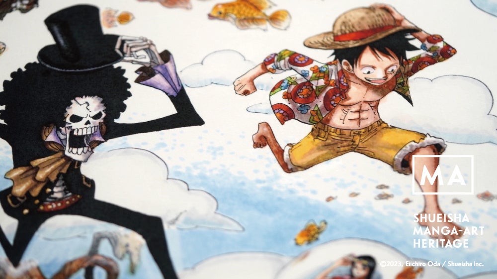 ワンピース マンガアートヘリテージ ワノ国 A2サイズ