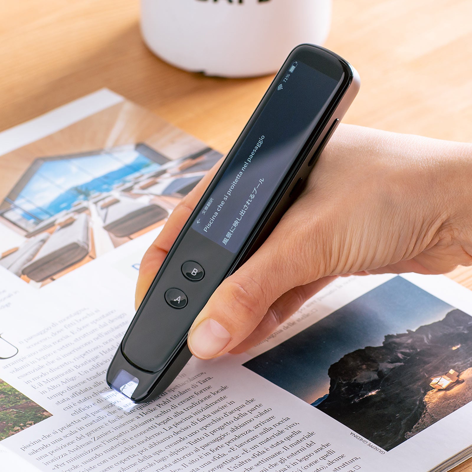 NEWYES 翻訳機 AS1505 ペン型スキャナー 翻訳ペン スキャンリーダー