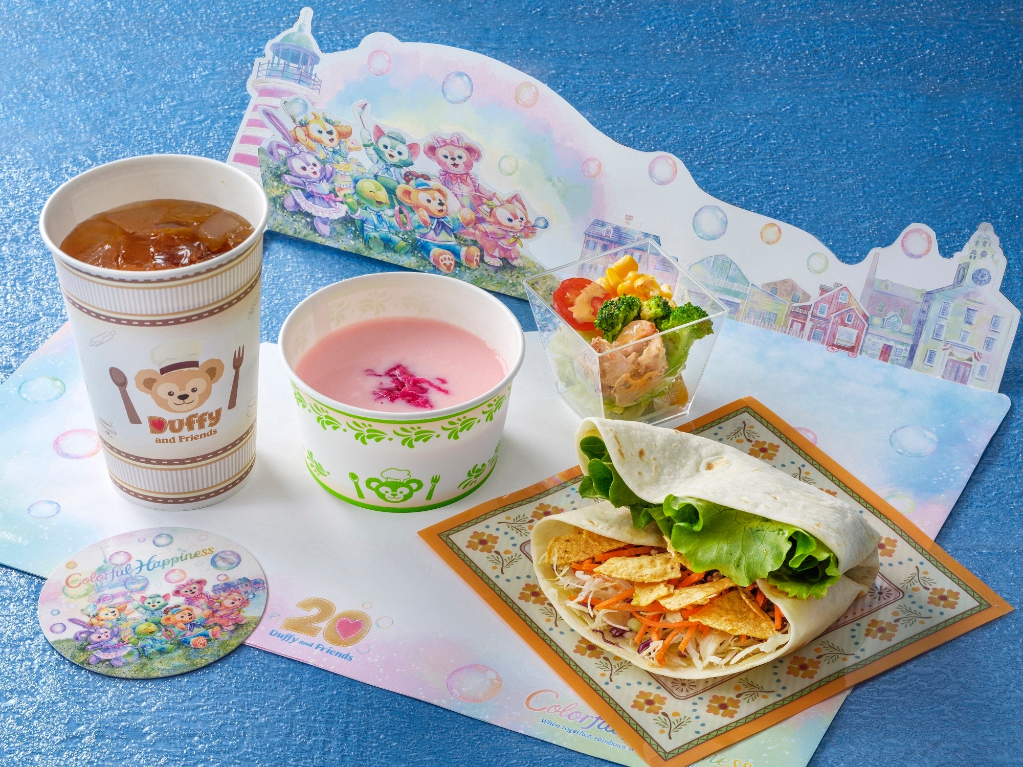 東京ディズニーシー ダッフィーフレンズ スーベニアプレート