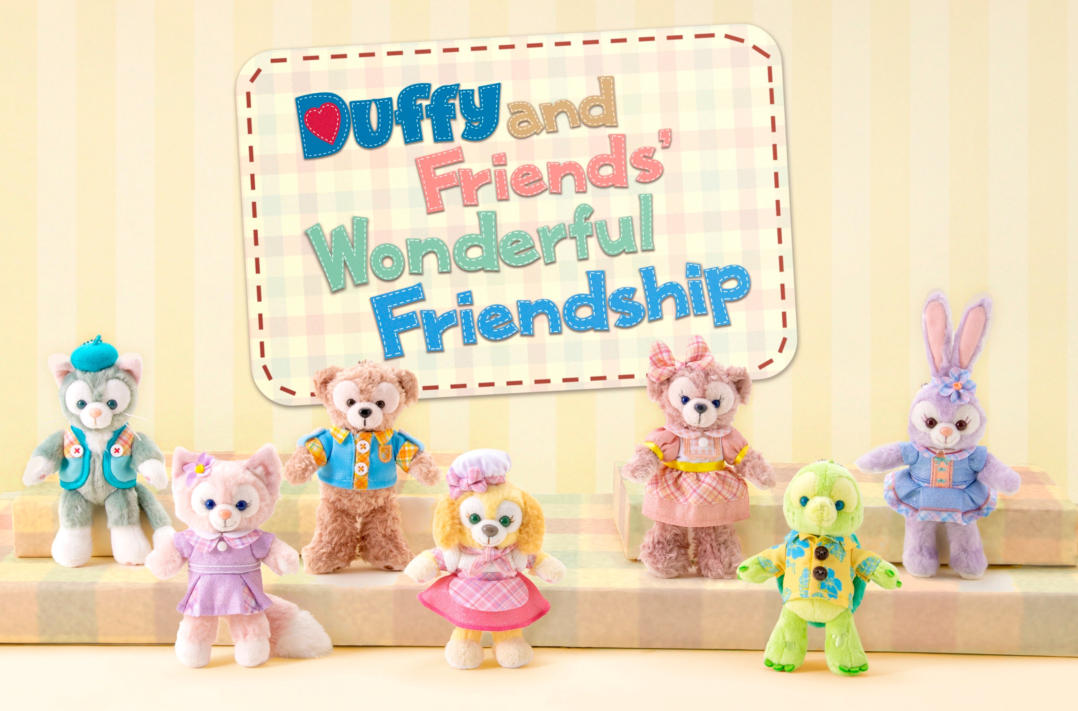 ダッフィーフレンズぬいぐるみ(S)7体セット