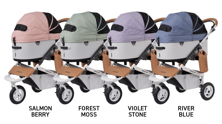 ペットカートの＜AIRBUGGY PET＞2024AW新色登場。自然のマテリアルを