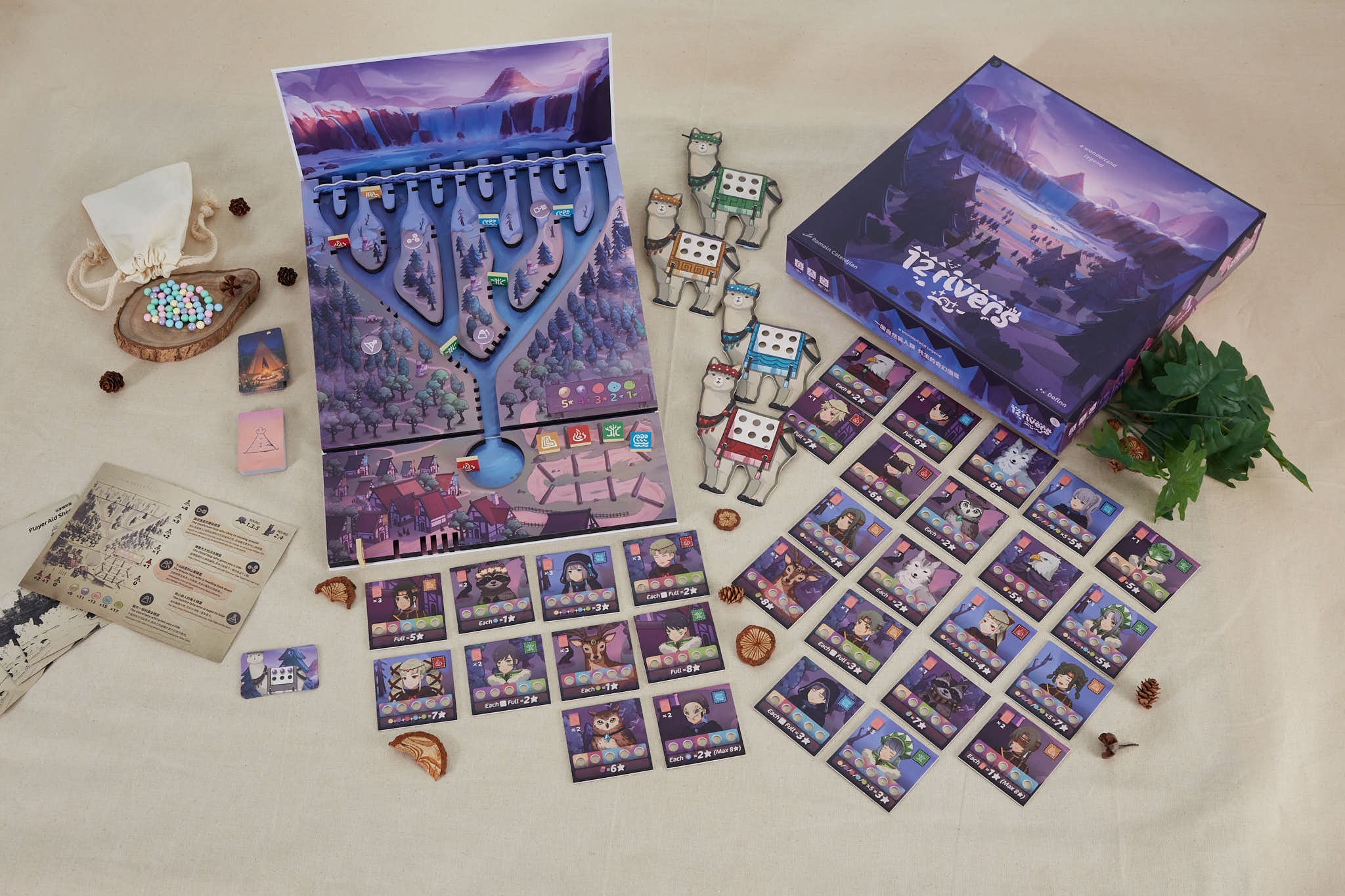 ユニークなしくみの新感覚ボードゲームが日本初上陸！ 豪華で美しい