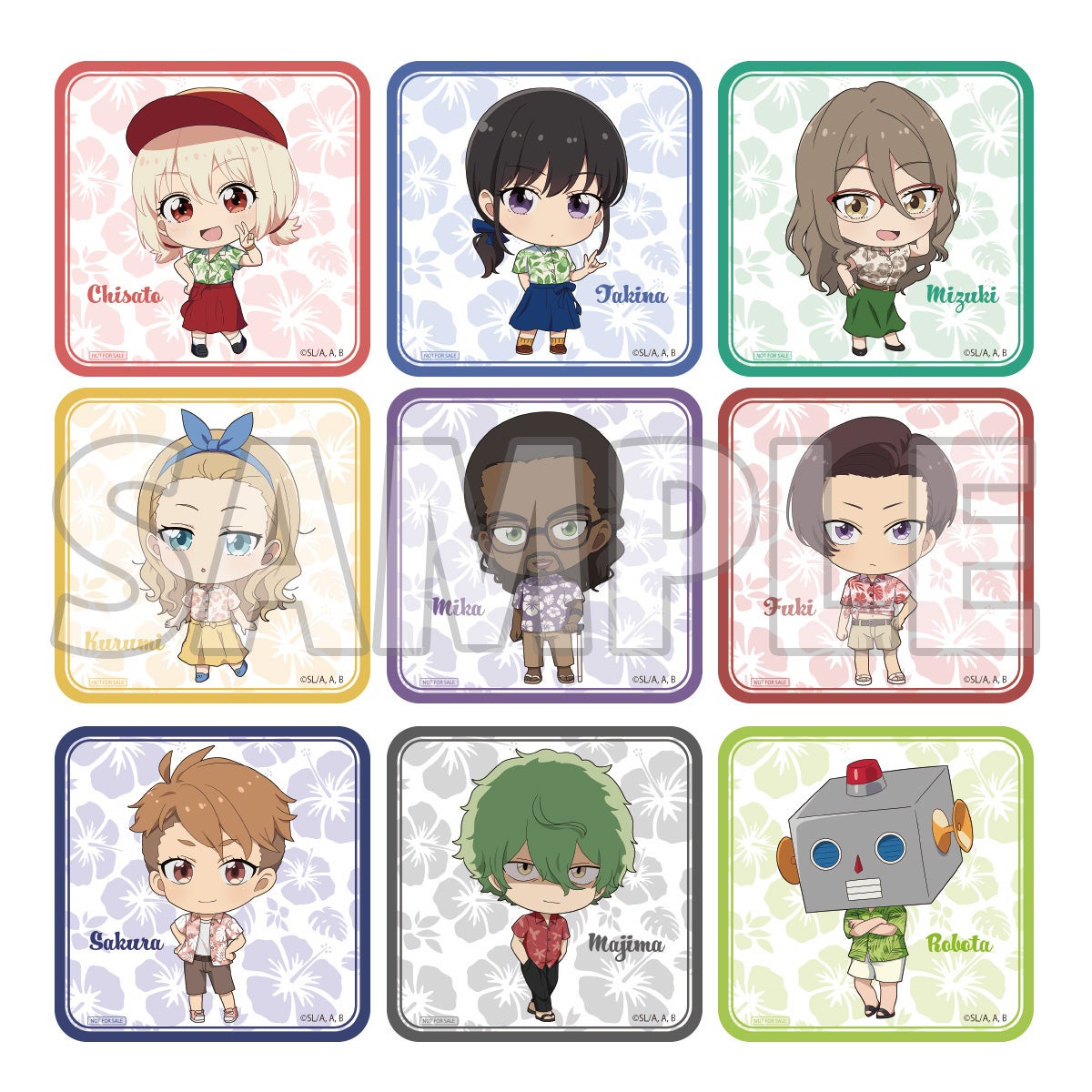 リコリスリコイル 宮古島 コラボカフェ ファイル コースター 千束 たき