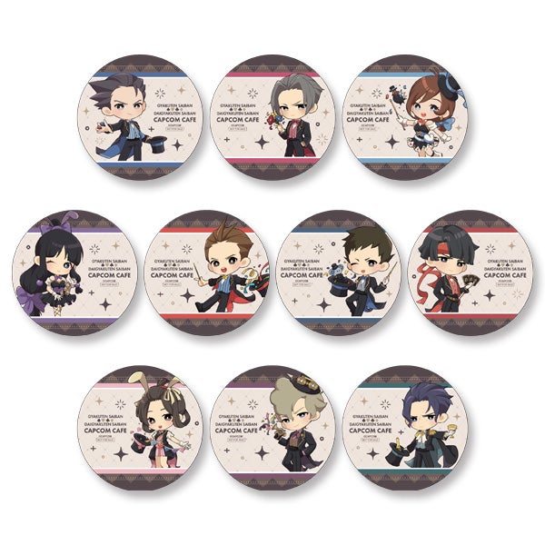 大逆転裁判 バロック・バンジークス 缶バッジ アトフェス 大逆転裁判