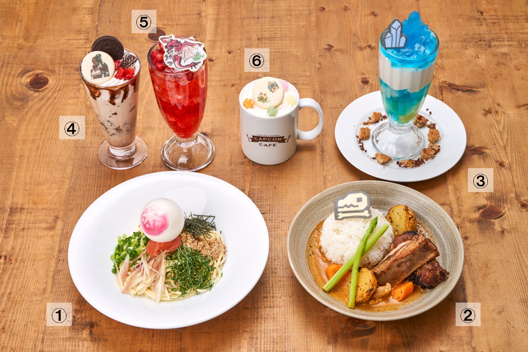 カプコンカフェ 池袋店＆梅田店 『モンスターハンターNow』コラボの