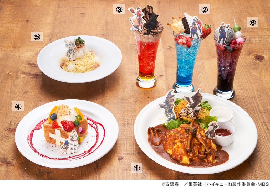 CAPCOM CAFE×ハイキュー!!×モンスターハンター 缶バッジ全10種