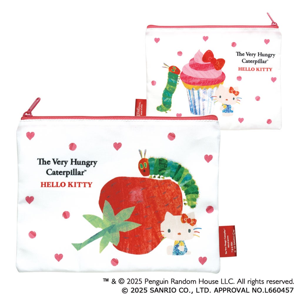 はらぺこあおむし×ハローキティ」ラブリーなコラボデザインが可愛い
