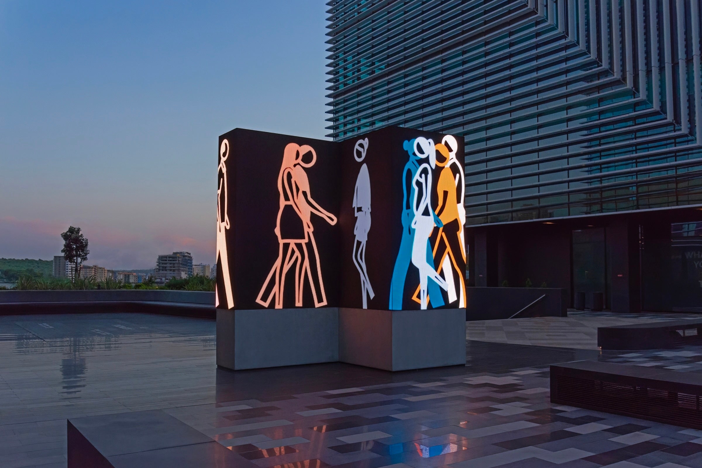 JULIAN OPIE ARTWORKS CATALOG | BOOKNERD 限定マット額装品/Julian