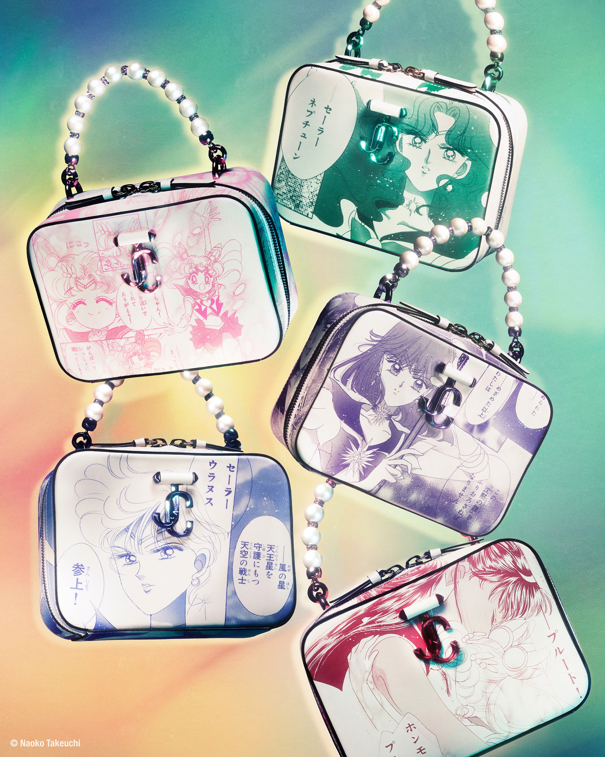 JIMMY CHOO セーラームーンカードケース(ほたる&せつな)