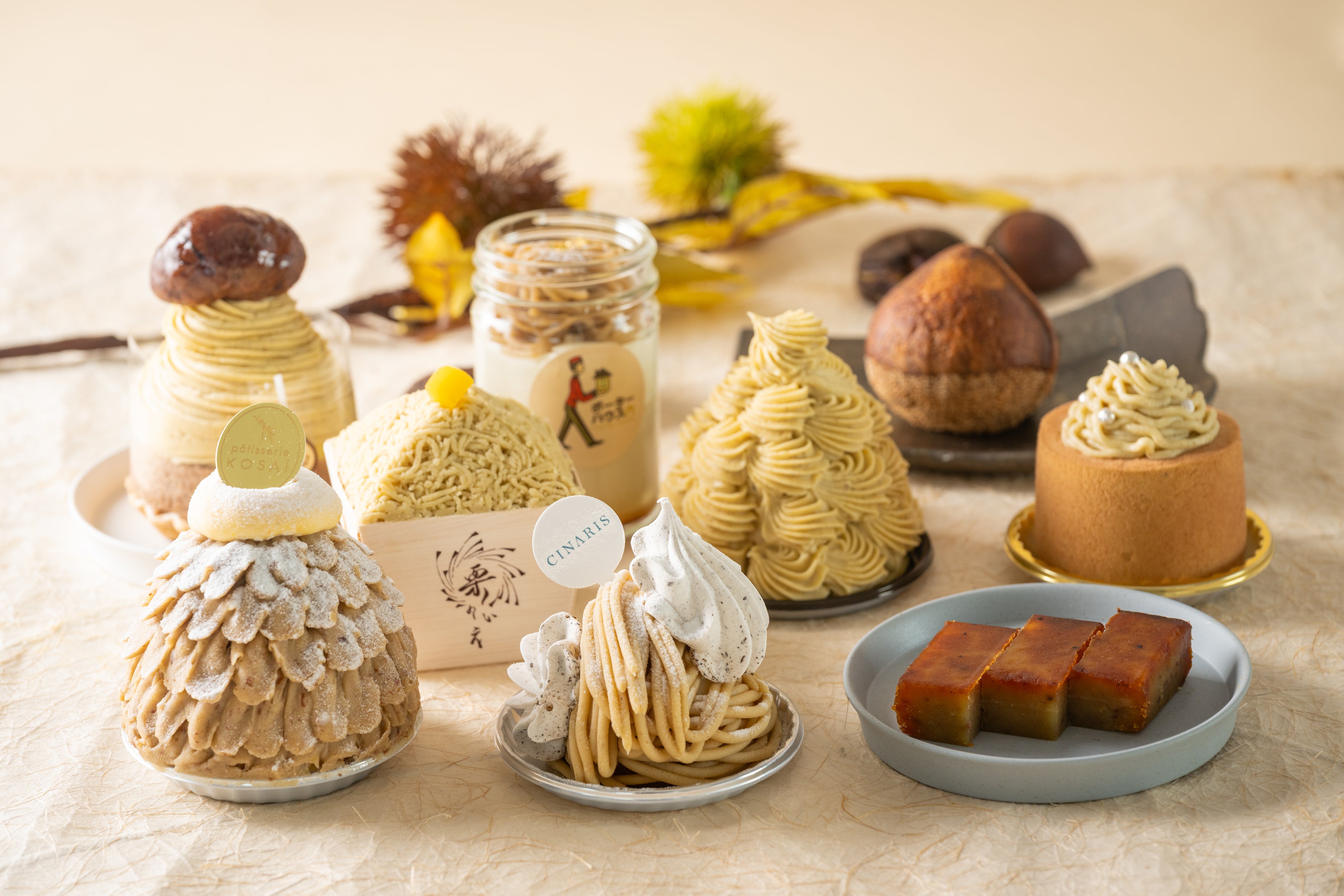 日本一の栗産地”茨城県からご当地マロンスイーツの人気店が大集合！秋