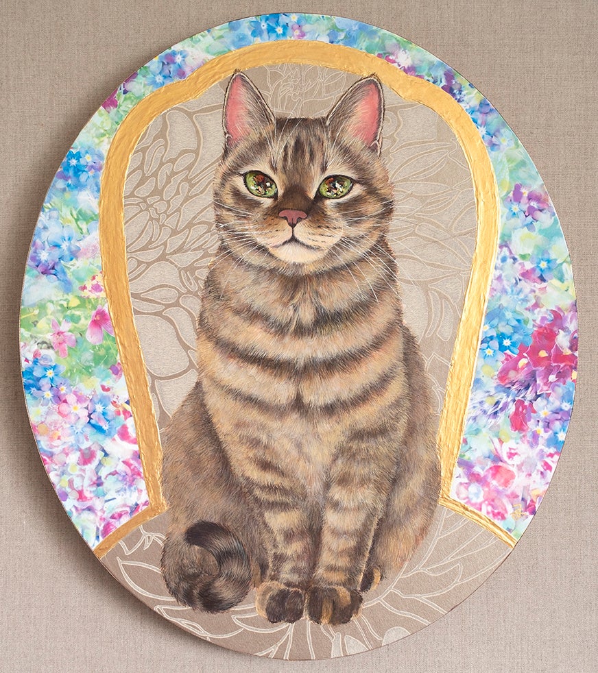 阪神梅田本店】『まるごと猫フェスティバル』でも人気の画家 福嶋吾然