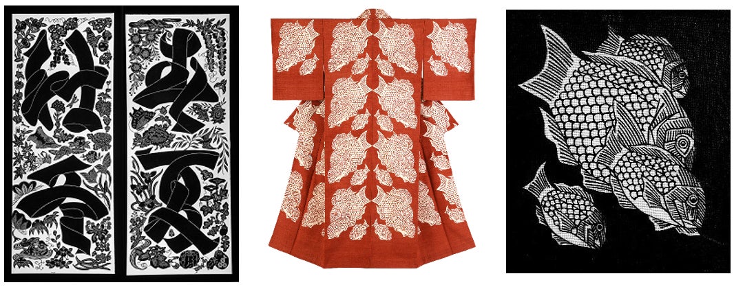 型絵染の人間国宝・芹沢銈介 生誕130年！芹沢銈介の型紙の世界が堪能