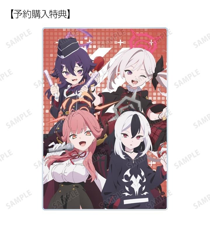 ブルアカ ラウンドワン アビドス 便利屋68 コースター 大型缶バッジ