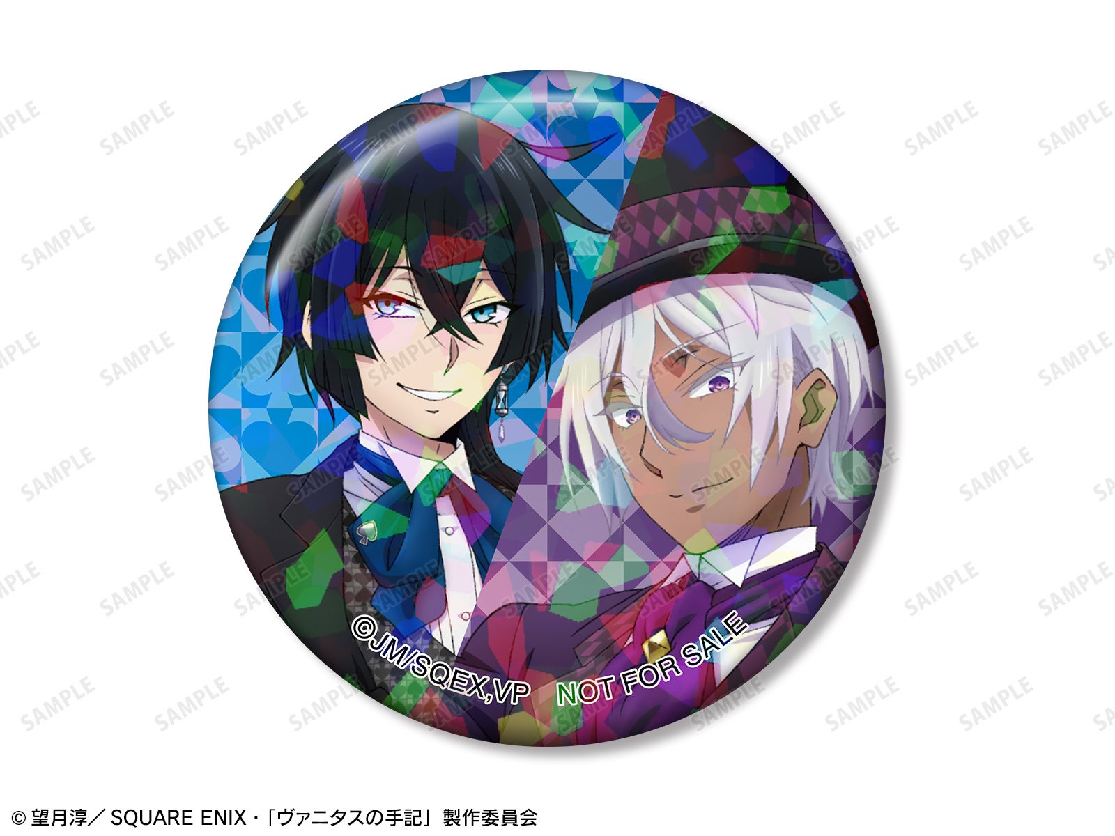 ヴァニタスの手記 缶バッジ パンヴァニカフェ ヴァニタス ノエ コラボ