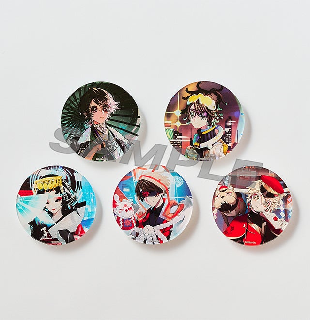 第五人格 囚人 Winter Cafe 缶バッジ 4個セット 第五人格 囚人 Winter