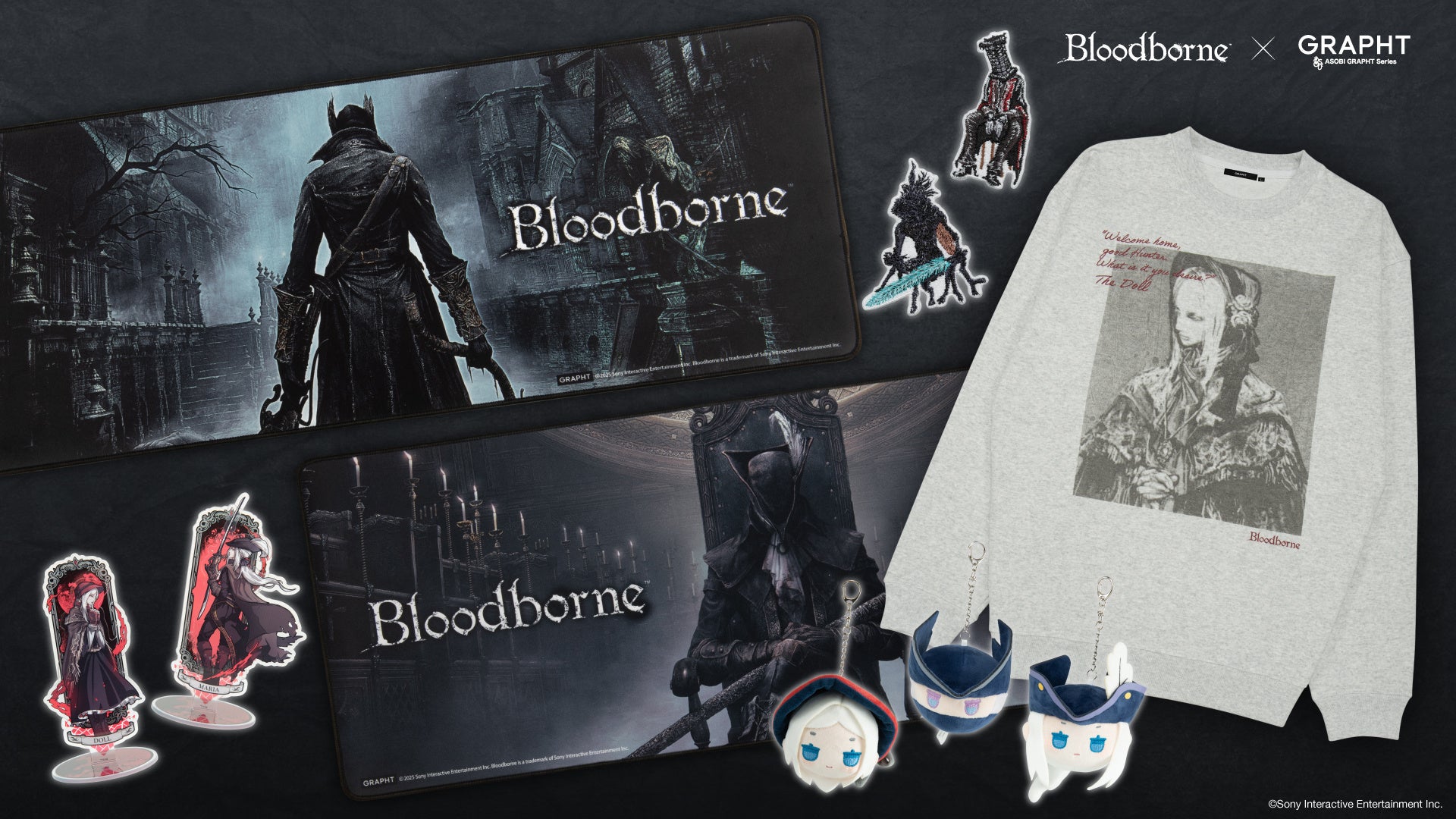 TGS2025/GRAPHT】『Bloodborne』のアパレルや雑貨が多数登場 物販