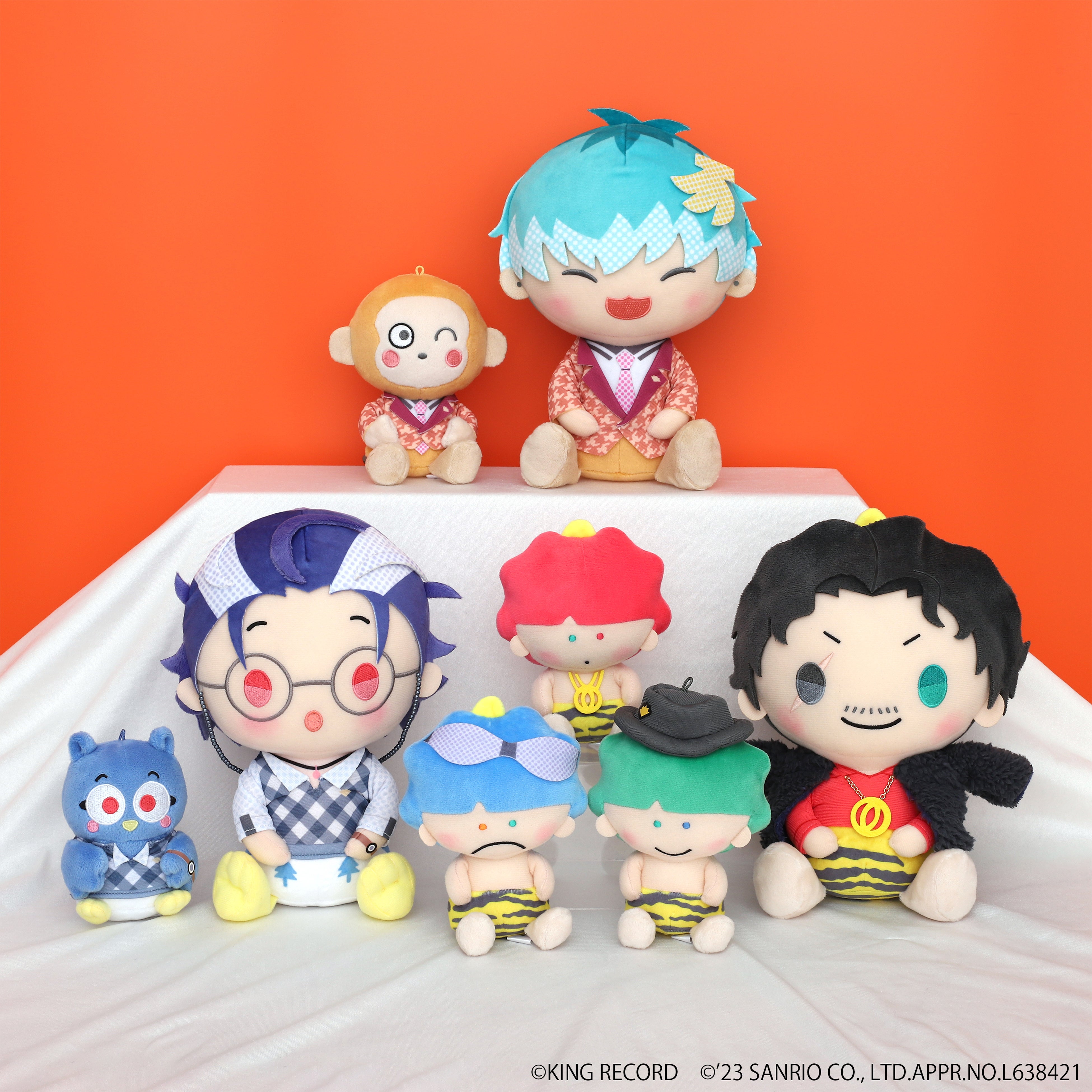 ヒプノシスマイク SANRIO NAKAYOKU EDIT』のぬいぐるみセット第2弾が