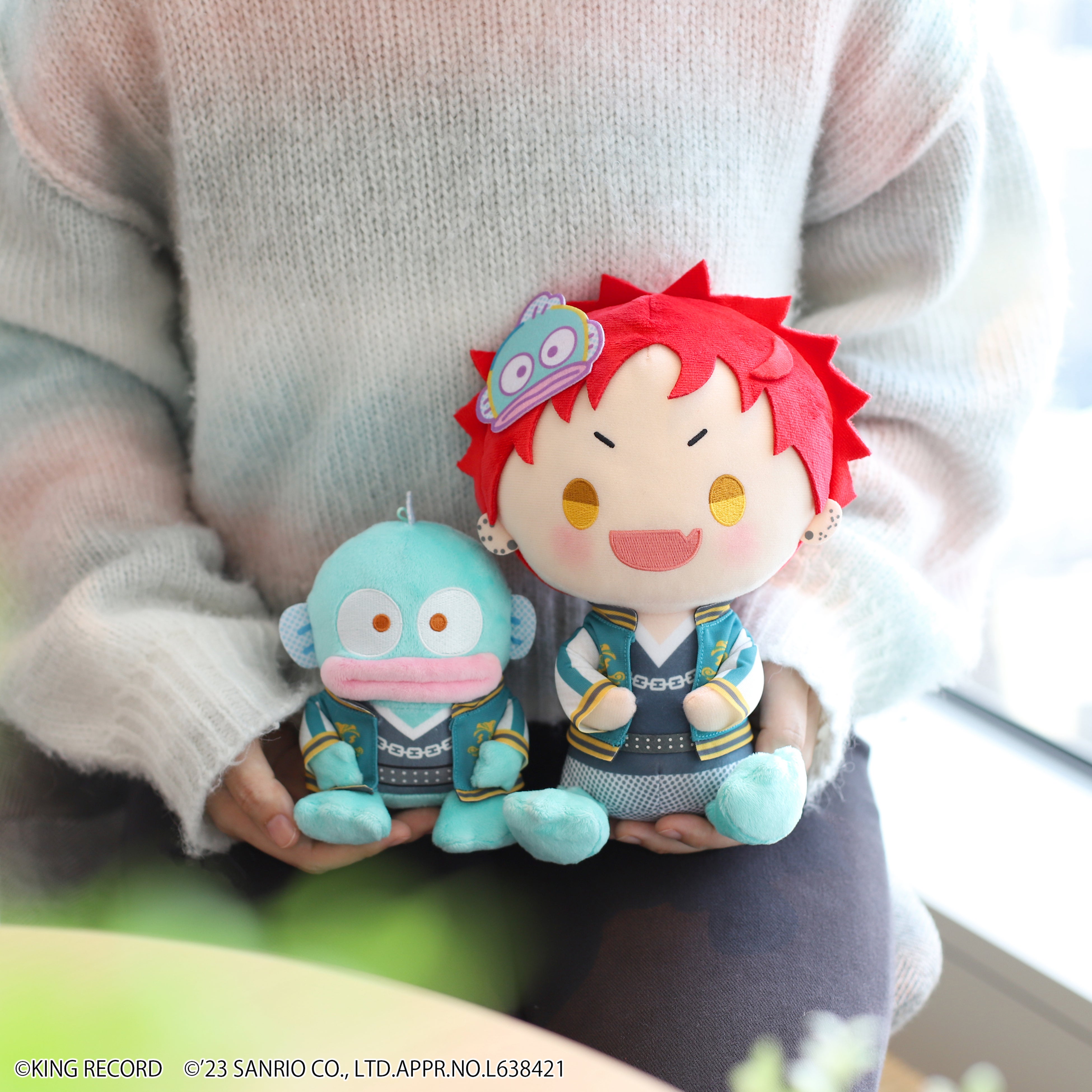 ヒプノシスマイク SANRIO NAKAYOKU EDIT』のぬいぐるみセット第2弾が