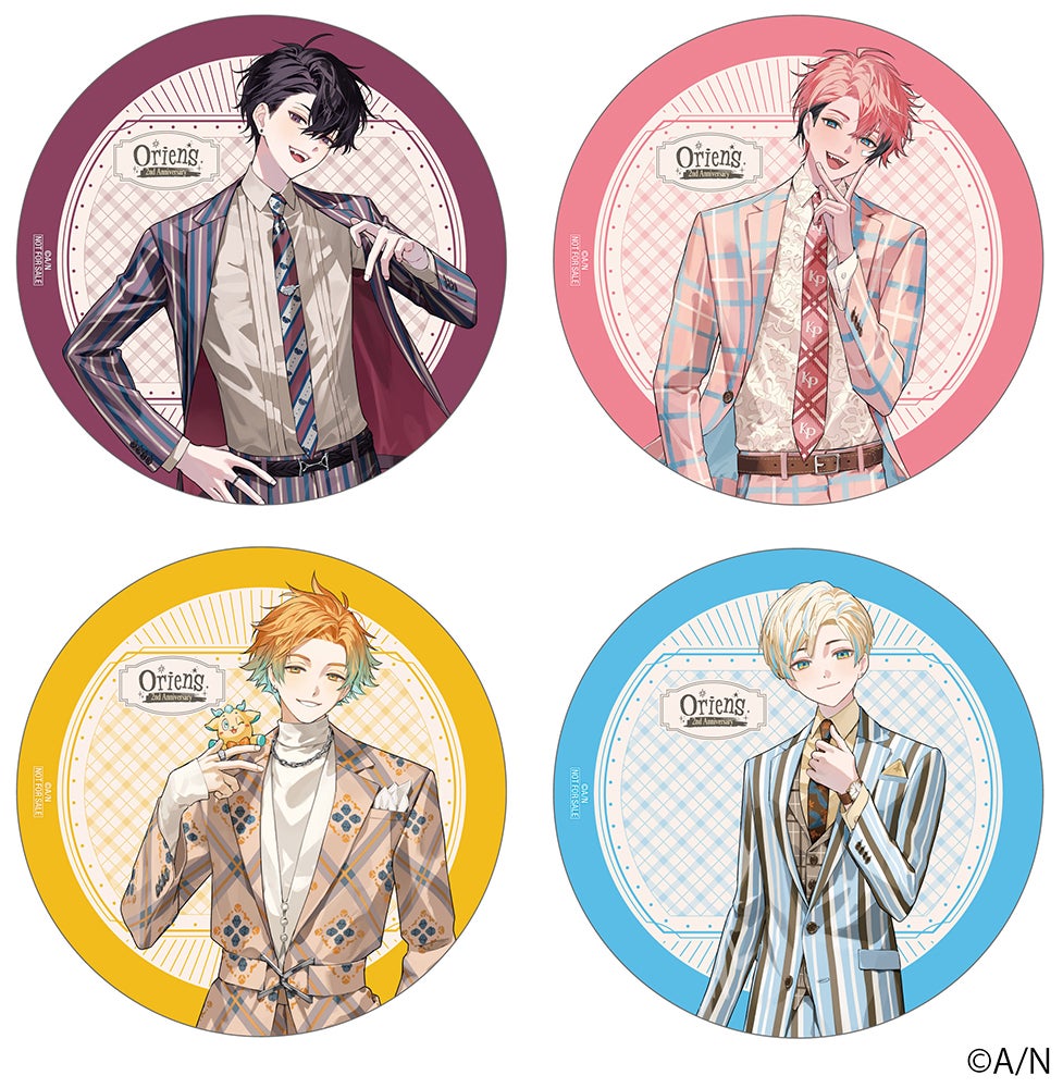 宇佐美リト オリエンス 2周年 缶バッジ にじさんじ Oriens 2周年