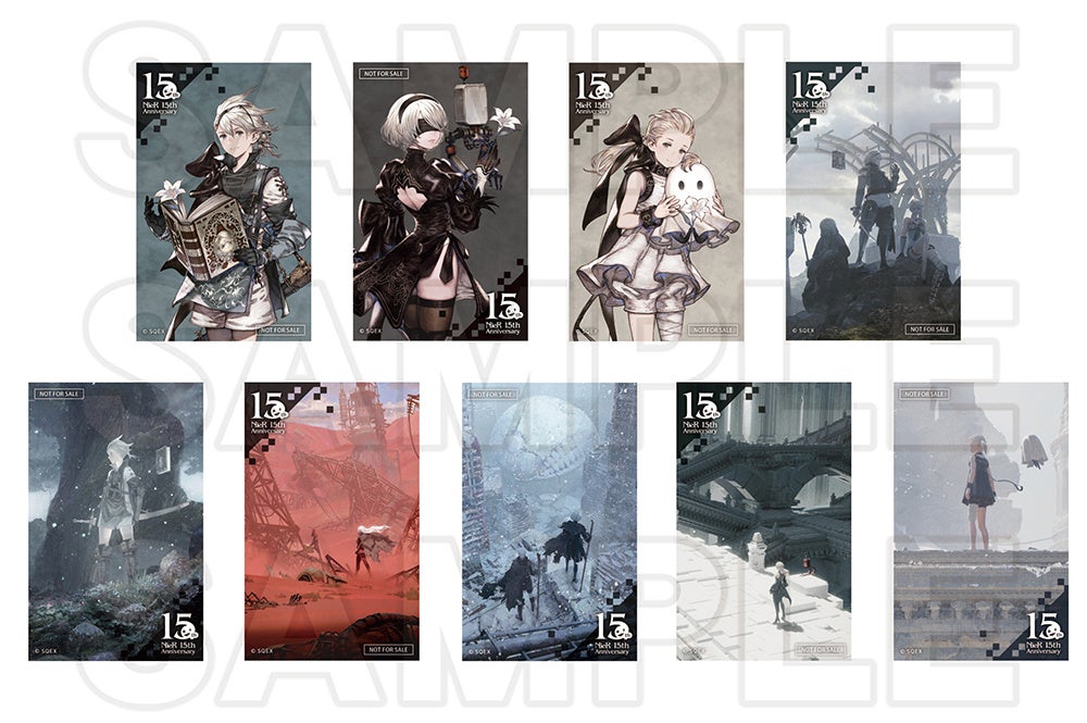 大人気ゲーム『NieR』シリーズの15周年を記念して、キャラクターの新規