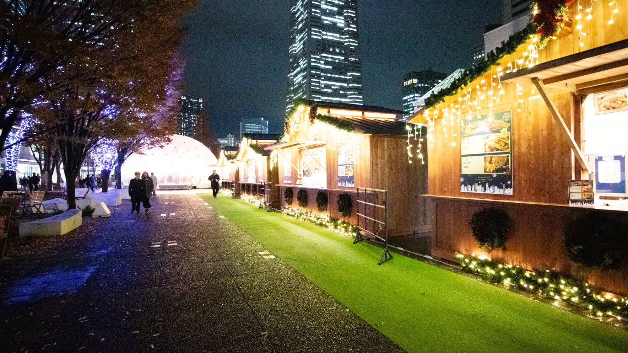 みなとみらいChristmas Market 2025、グランモール公園「美術の広場