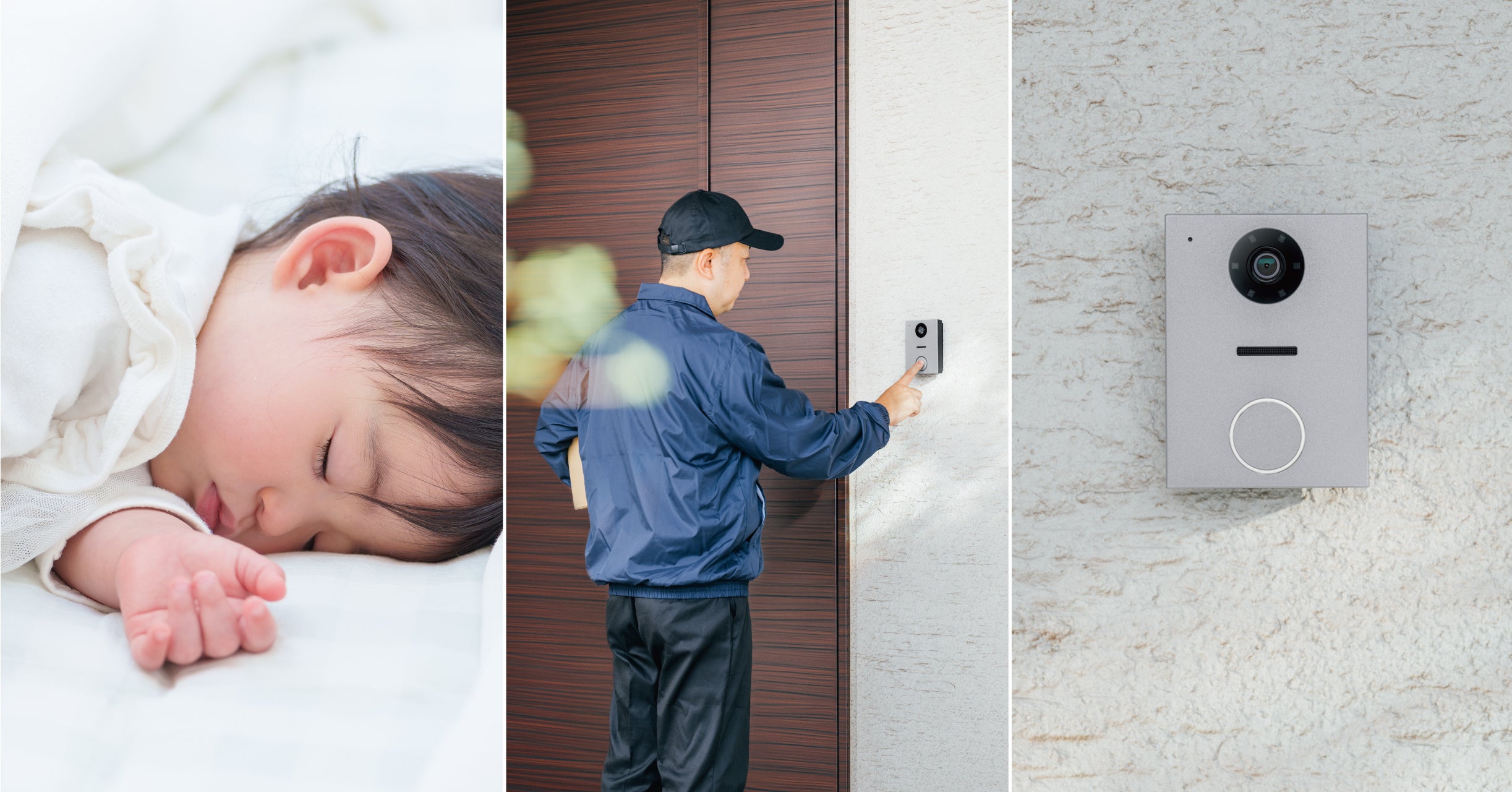 新開発のインターホンで、自然と調和する432Hzの呼出音を採用しました