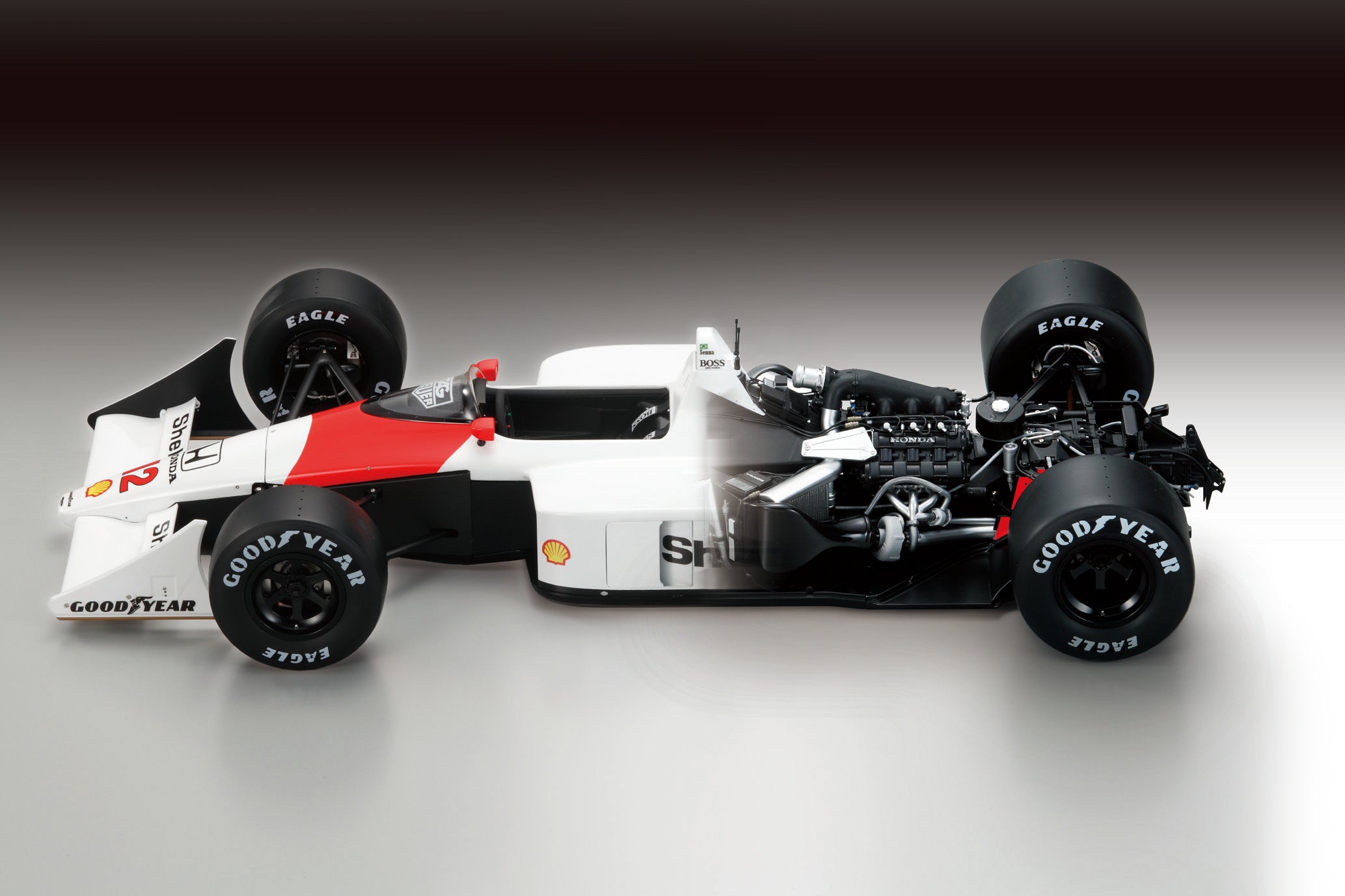 伝説のF1マシン“MP4/4”を1/8スケールで内部まで再現『マクラーレン