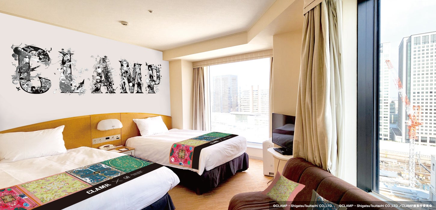 品川プリンスホテル】『CLAMP展』の世界観を体感するコラボレーション