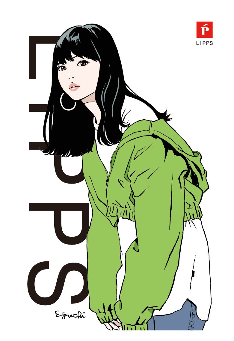 江口寿史 オリジナルキャンパスアート 「ほくろ」