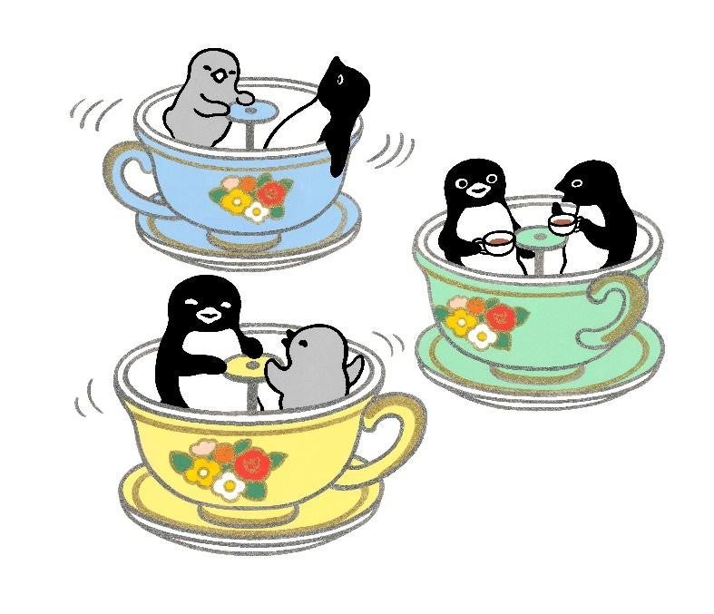 坂崎千春 版画展『ペンギン喫茶〈至高のコーヒー〉』が大丸福岡天神店