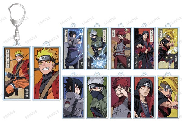 NARUTO 4th トランプ ナルト サクラ サスケ カカシ 我愛羅 イタチ