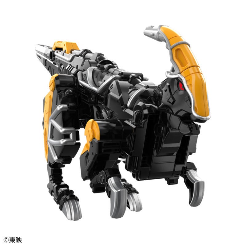 放送10周年『獣電戦隊キョウリュウジャー』より、「DXトバスピノ」と