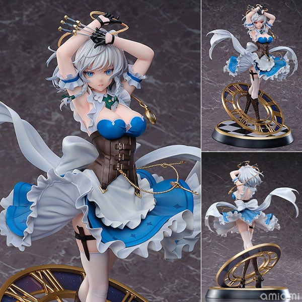 東方Project』より、「月時計 十六夜咲夜」のフィギュアが豪華版と通常