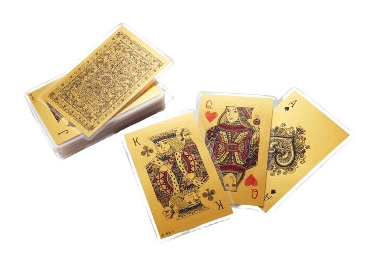 純金 プレイングカード（トランプ）」と「K18ダイス」を2024年9月18日