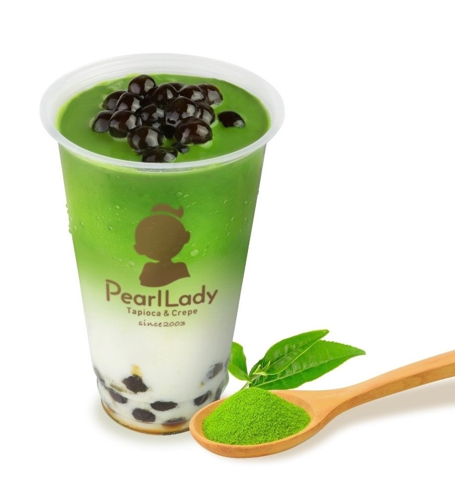 抹茶1.5倍】森半の宇治抹茶を使用した濃い抹茶ミルクがパールレディに