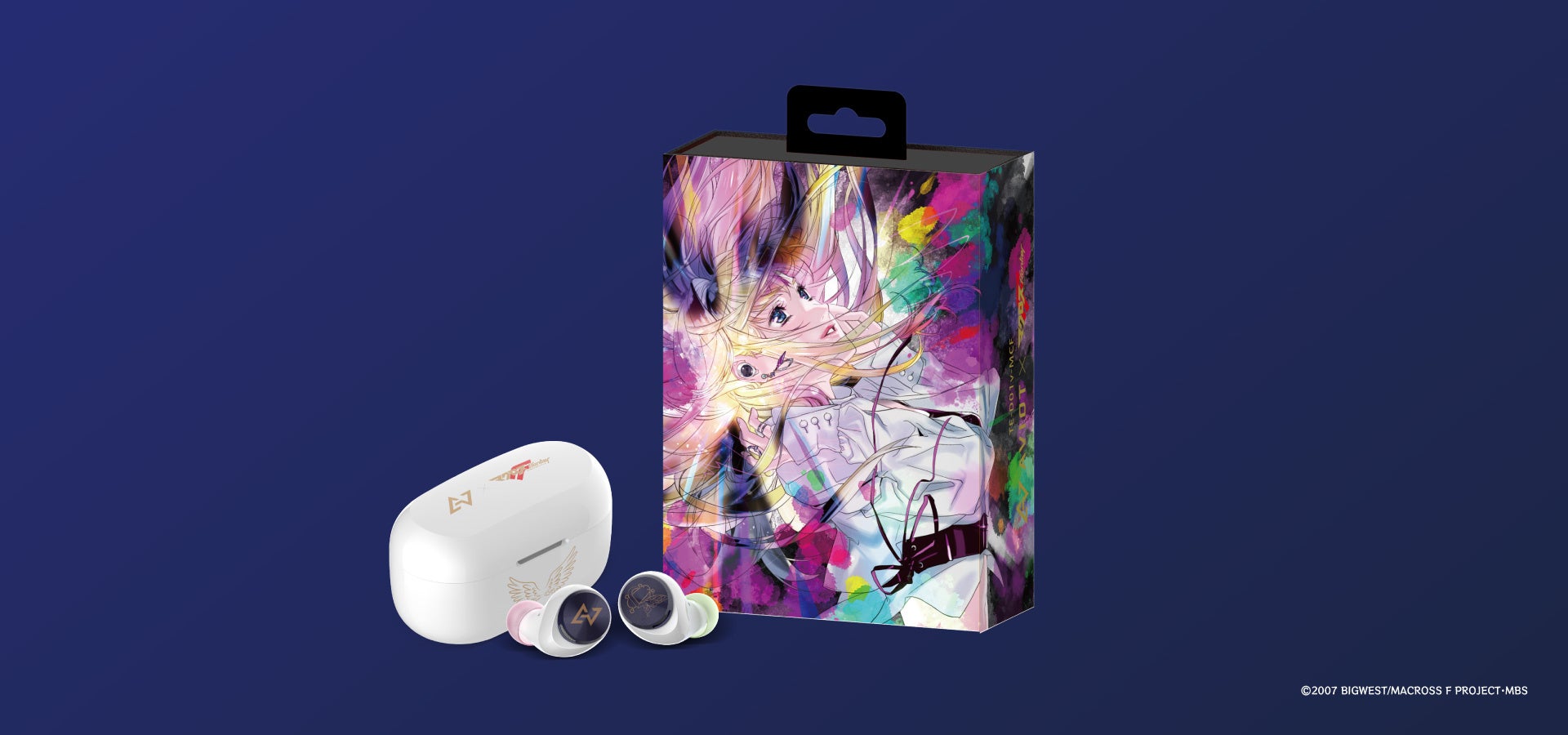 AVIOT】TVアニメ『マクロスΔ(デルタ) 』『マクロスF(フロンティア)』と