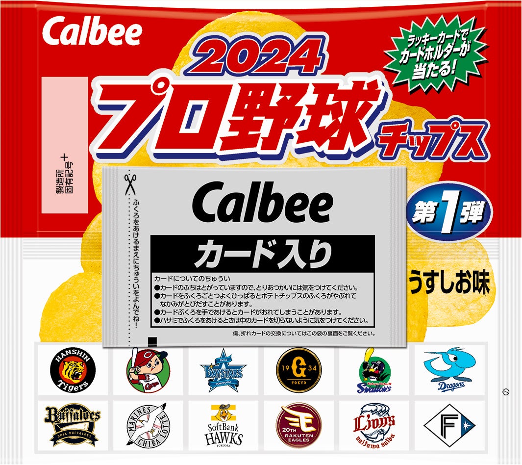 プロ野球チップス」がシーズン開幕に合わせて今年も登場！第1弾カード