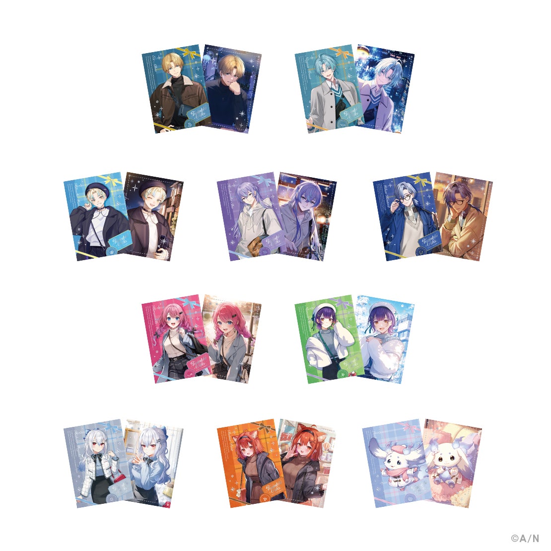 にじさんじから「Twinkle Gifts ~ウィンターデート2025~」グッズが登場