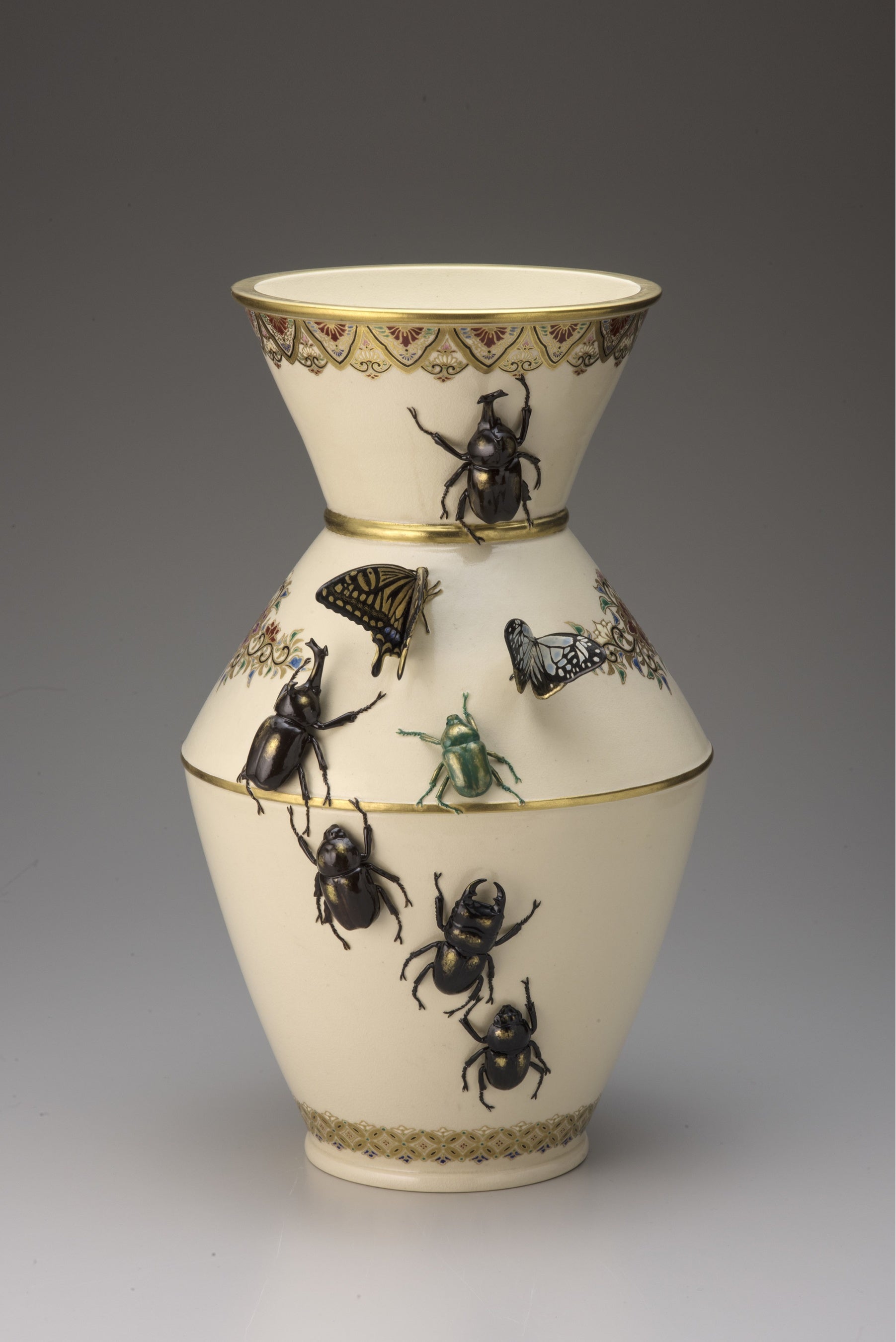 薩摩焼！15代 沈壽官薩摩 籠目蓋 三君子香炉 | 坂井春明堂 薩摩