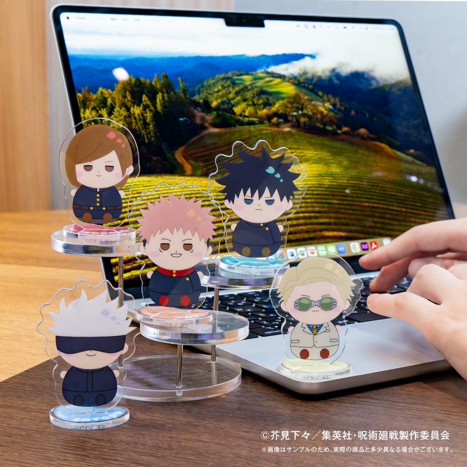 TVアニメ「呪術廻戦」からアクリルスタンドと缶バッジを発売開始