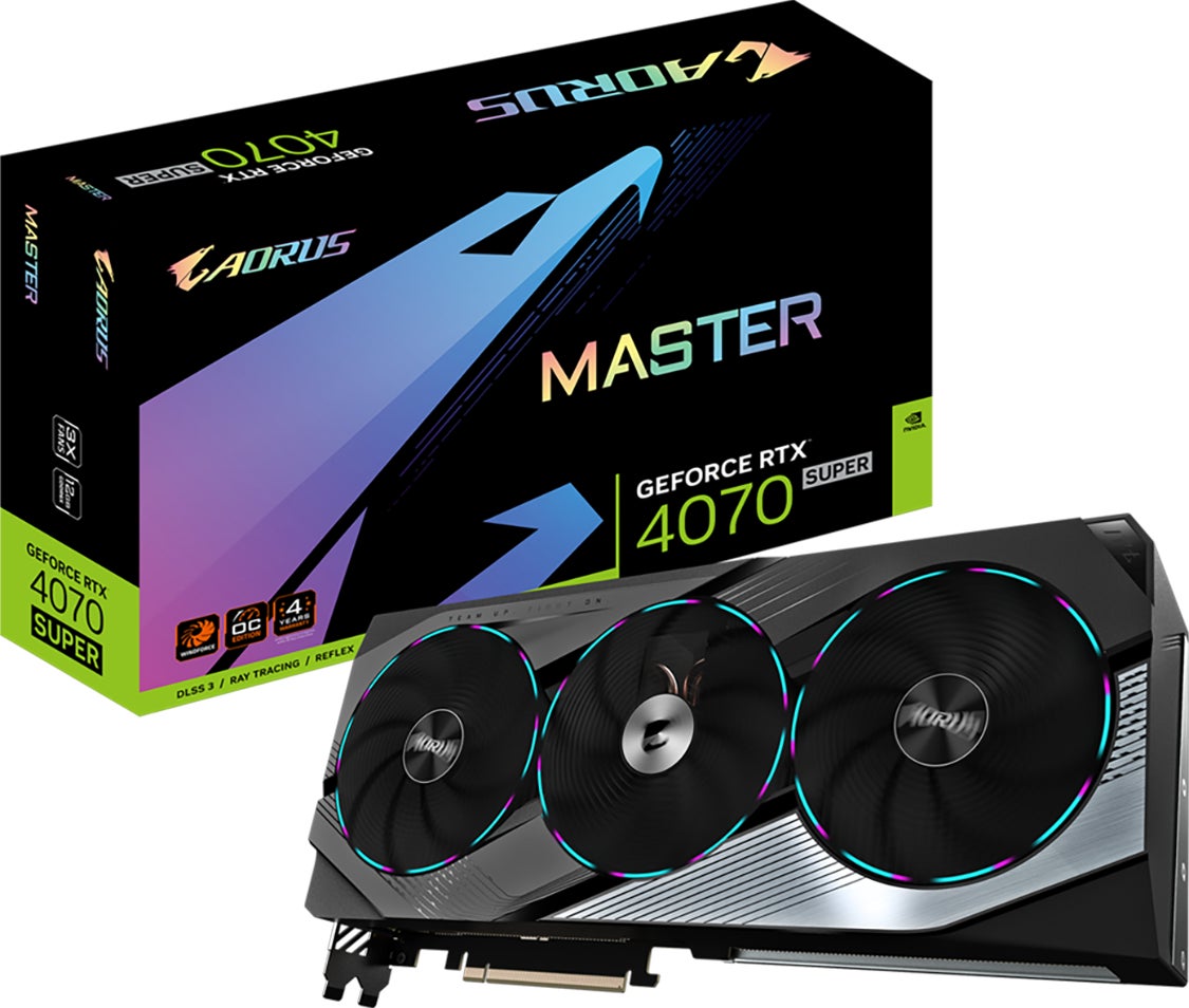 GIGABYTE】GeForce RTX 4070 Super グラフィックボードを5製品発売 4年