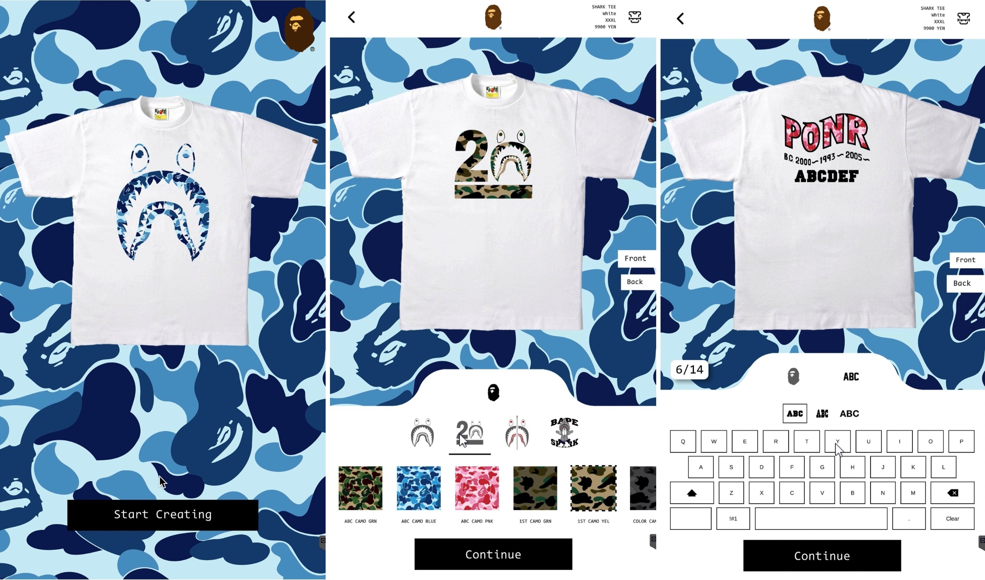 カスタマイズ＆プリントサービスYR（ユア—）がBAPE®︎ SHARK HOODIEの