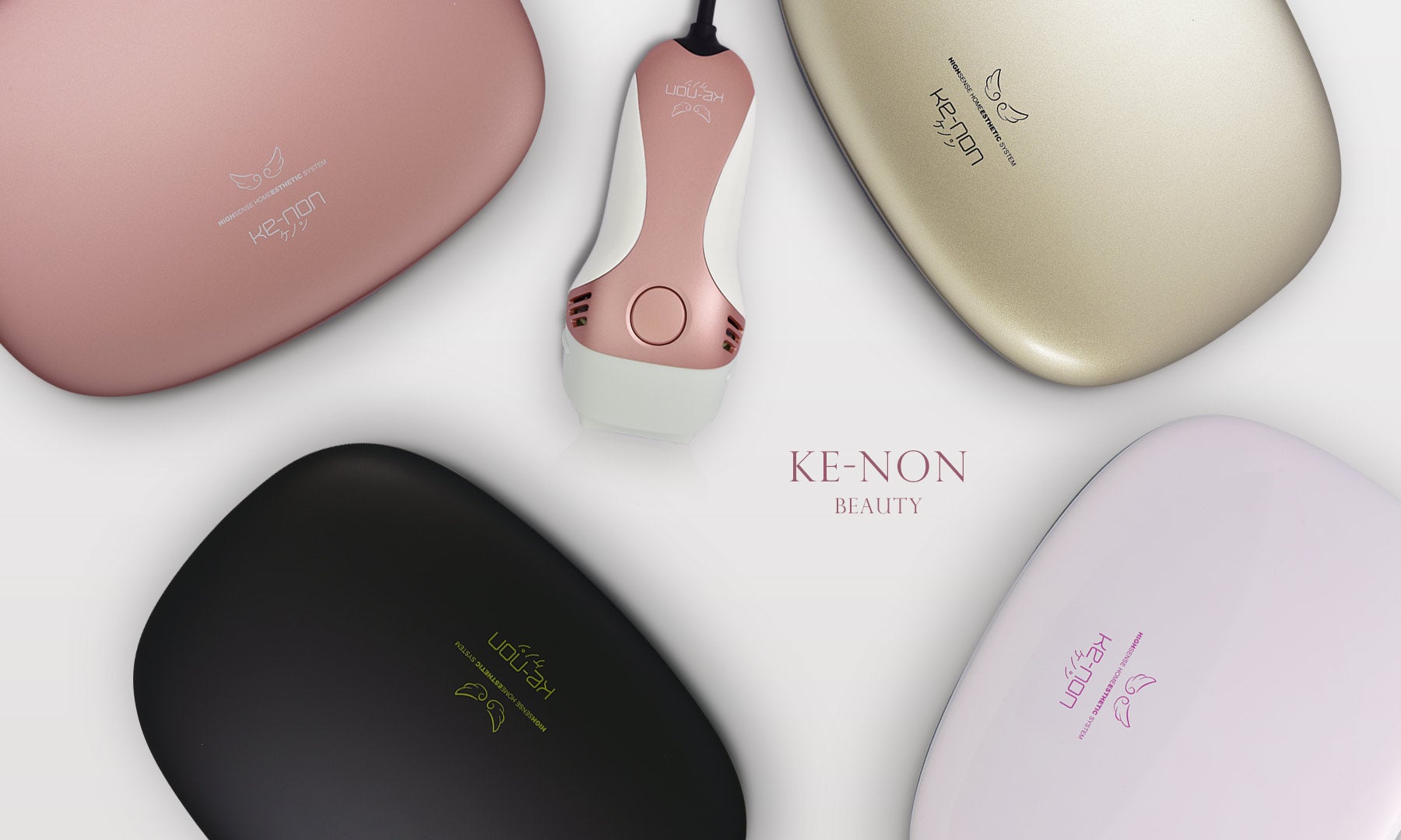 ケノン Ke-non 脱毛器 ver.8.5 カートリッジ4種セット【美品】