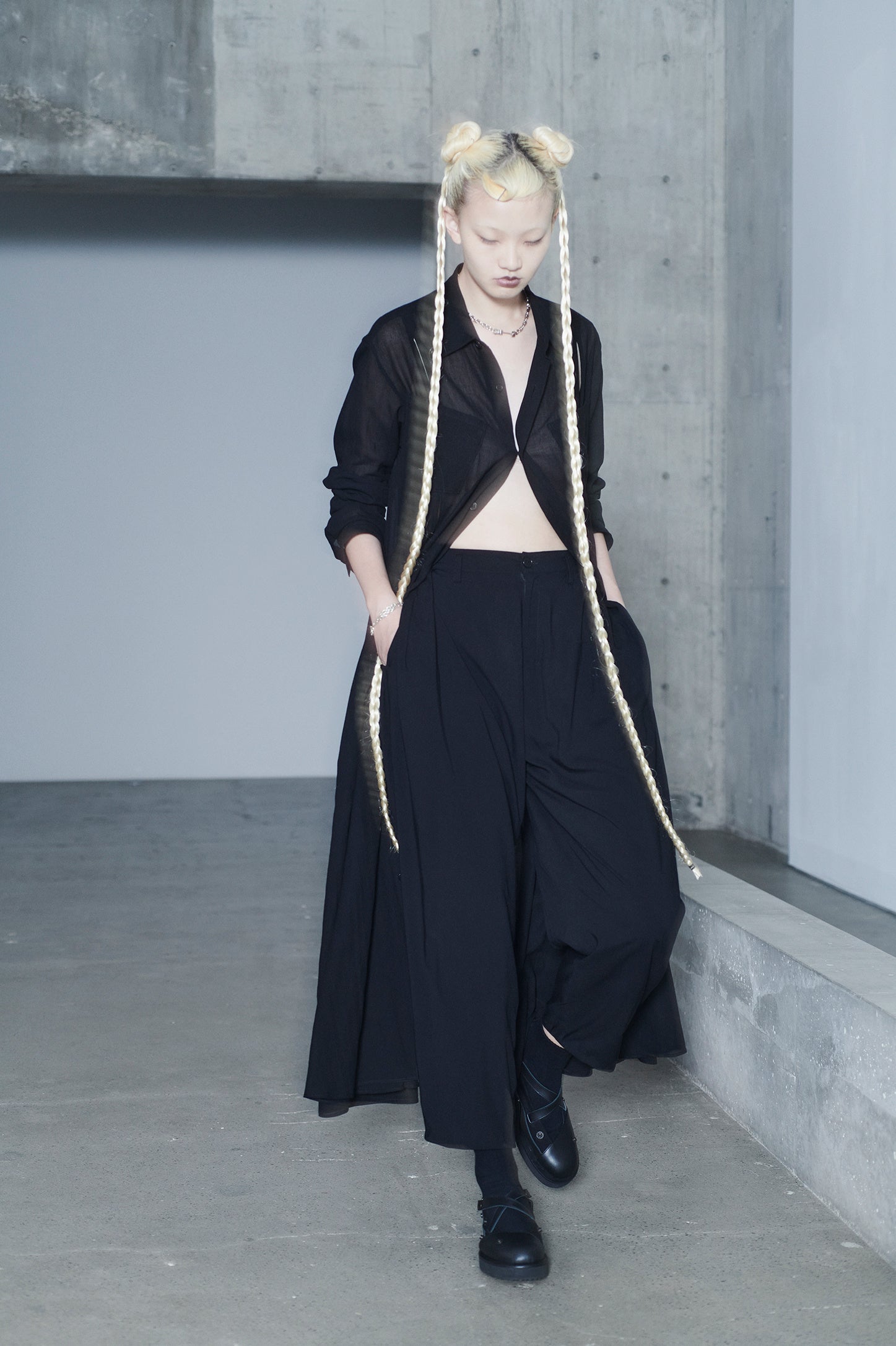 LIMI few Yohji Yamamoto Stretch Sarouel Pants S リミフゥ ヨウジ