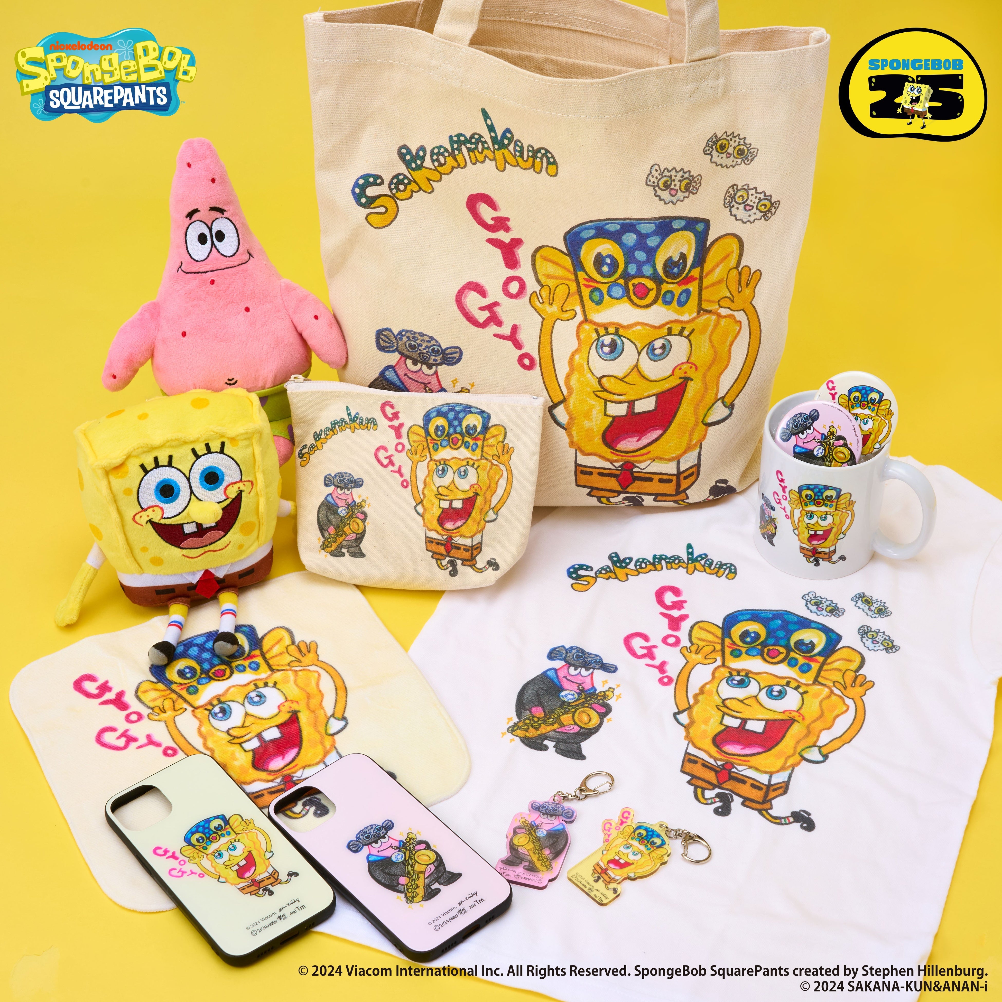 生誕25周年記念！『SpongeBob Snap Shot Square(スポンジ・ボブ