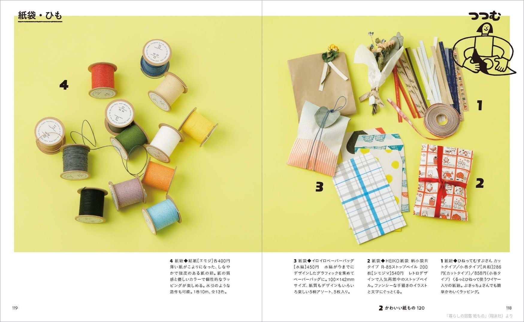 みんなが大好きな紙ものの世界を1冊に。『暮らしの図鑑 紙もの 集めて