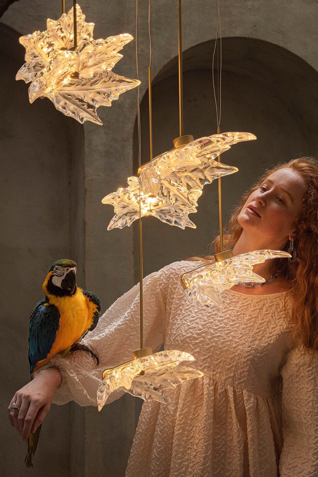 CRISTAL LALIQUE PARIS ラリック フクロウ ペーパーウェイト CRISTAL