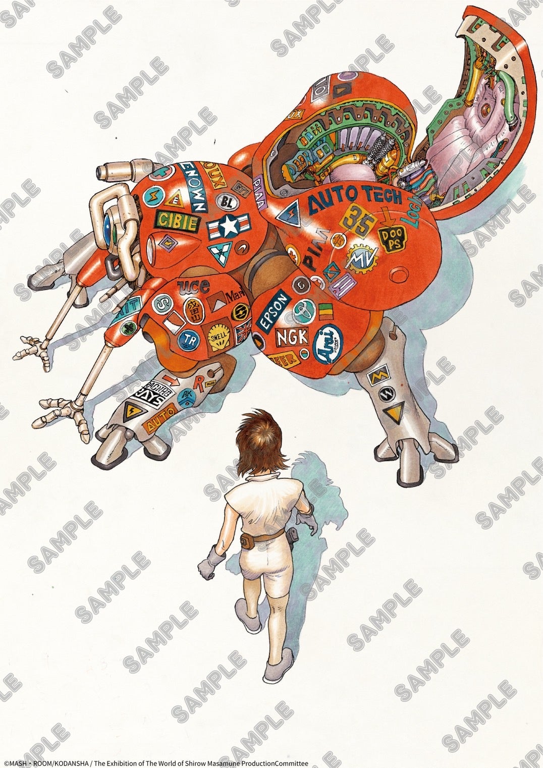 士郎正宗の世界展 大阪会場】残り10日！​​「大友克洋×攻殻機動隊