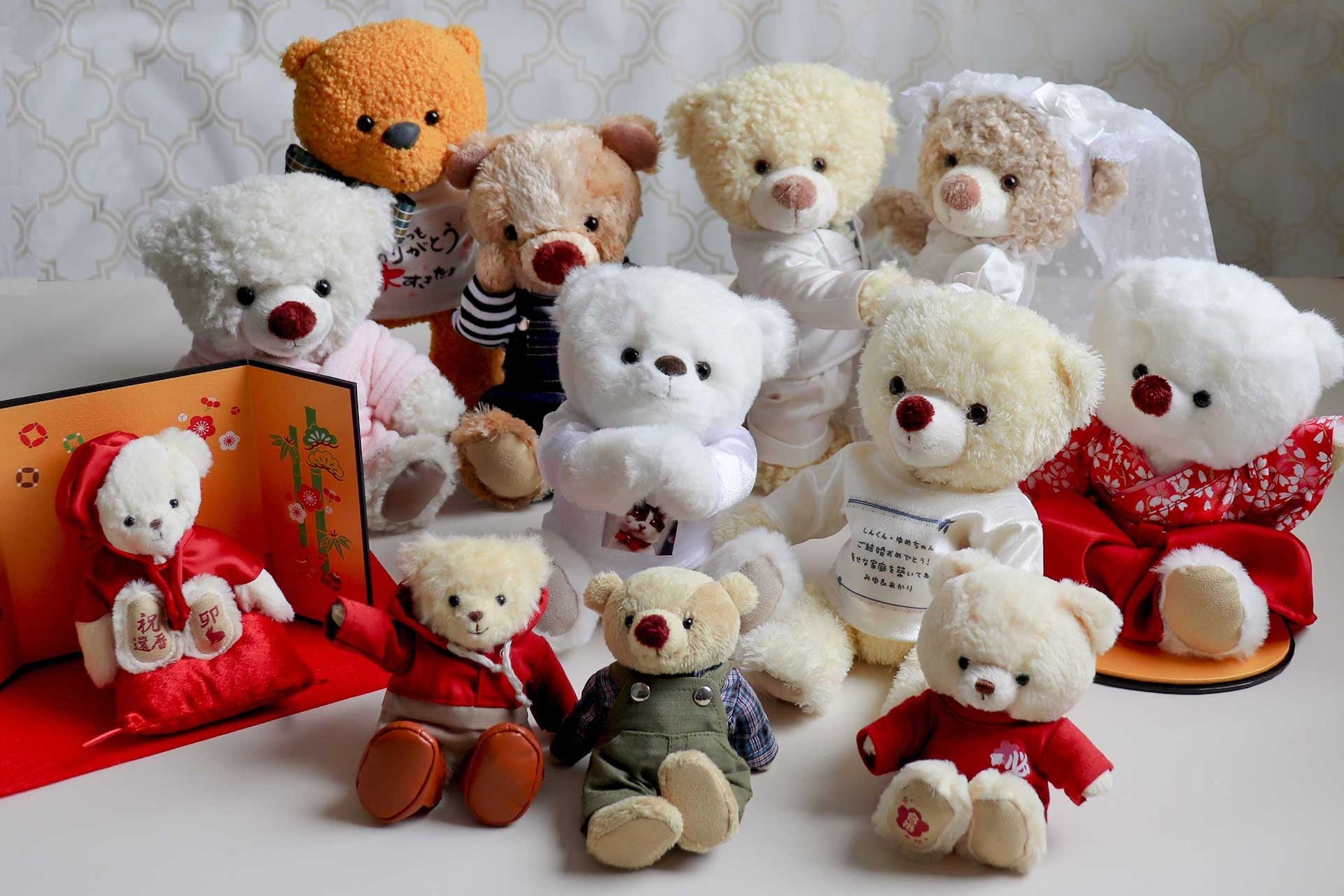 テディベアが持つ優しいぬくもりで、ペットロスで悩む人を癒やします